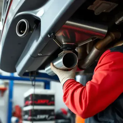 Muffler replacement and installation